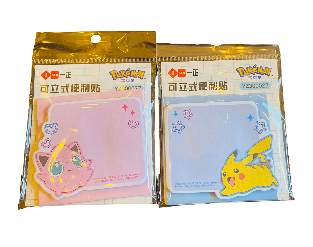 Pokèmon Sticky Notes (China)