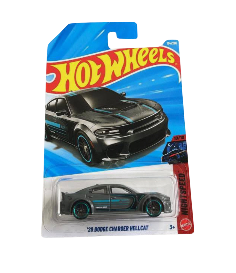 Hot Wheels 20’ Dodge Charger Hellcat (Grey)