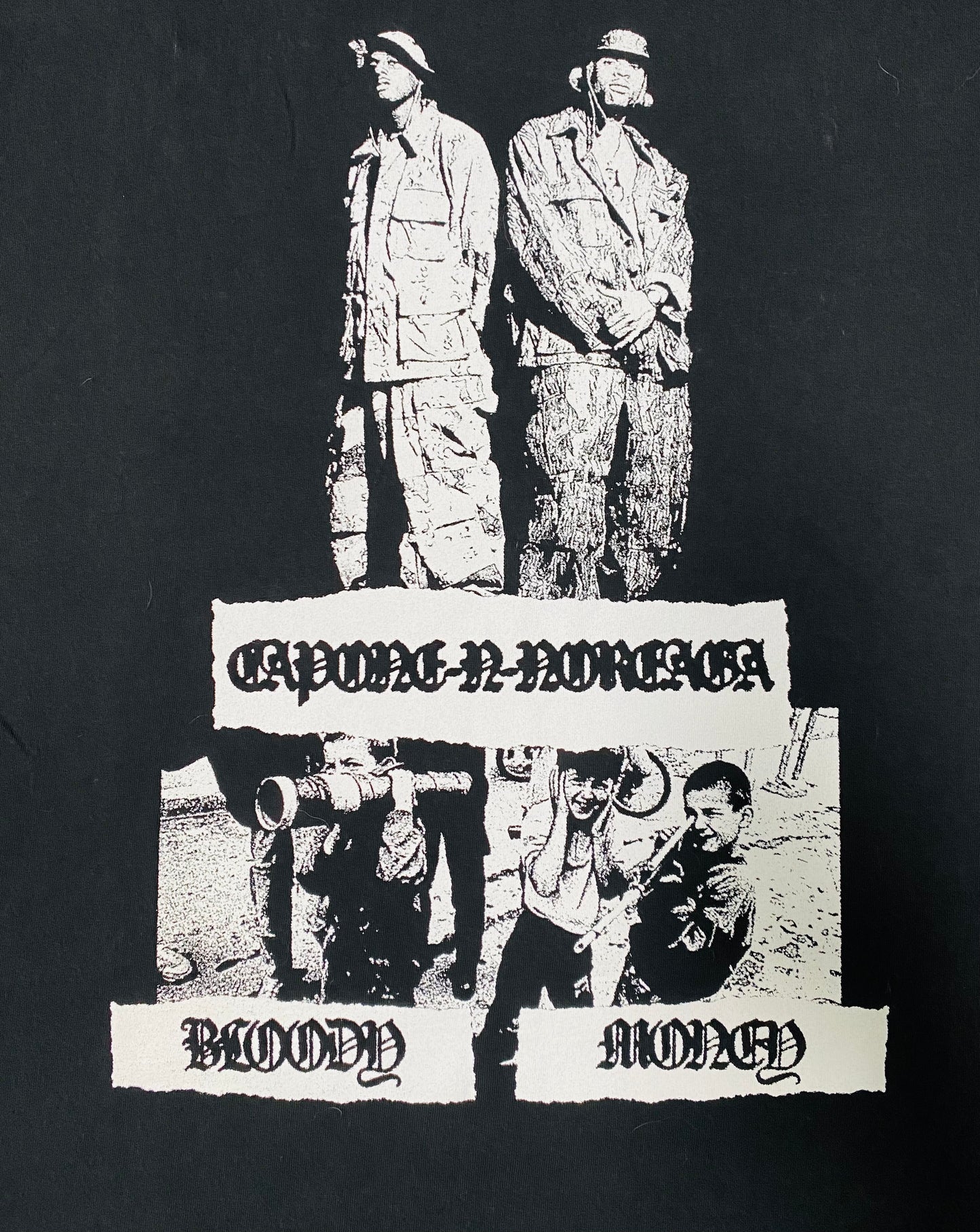 Capone-N-Noreaga Bloody Money Tee (New Sz L)