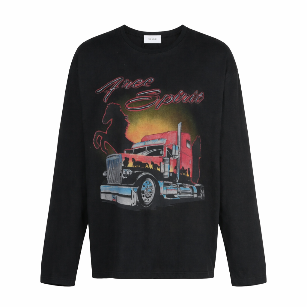 Rhude Trucker Long Sleeve (Sz L)