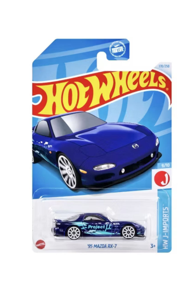 Hot Wheels 1995’ Mazda RX-7 HW-J Imports (2025)