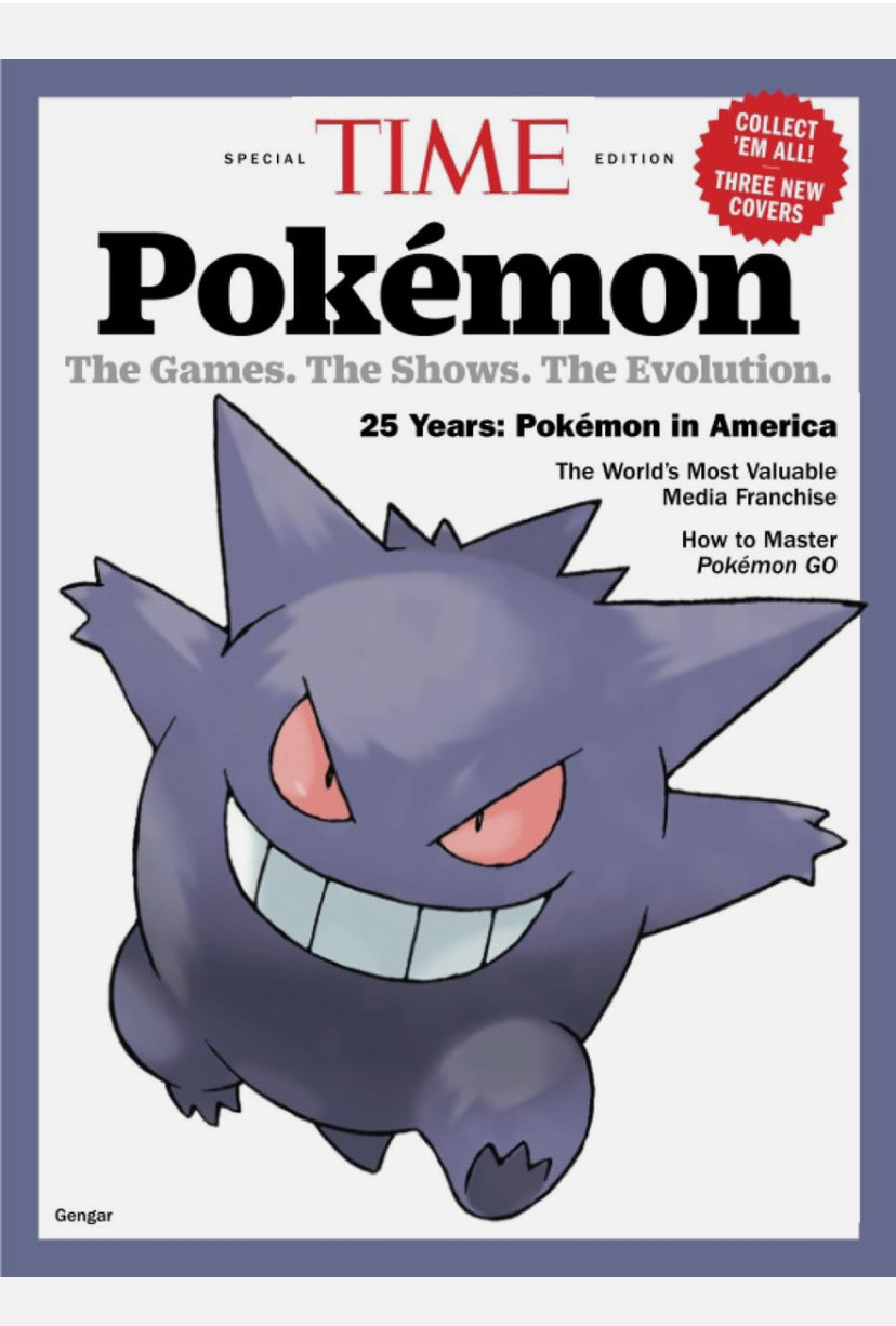 Pokémon Time Magazine Gengar Cover (Pre-Owned)