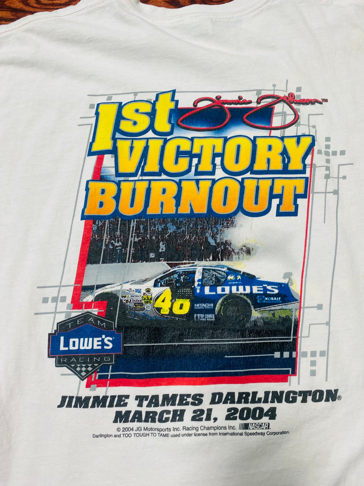 Vintage NASCAR Y2K Jimmie Johnson (SZ XL)