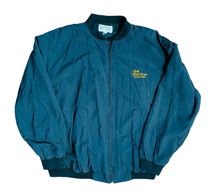 Vintage Revelation Rags FOX Bomber Jacket (Sz L)