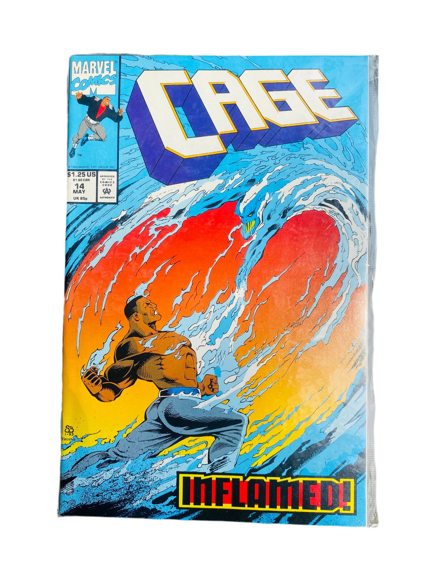 Luke Cage Inflamed Cover Comic Book
