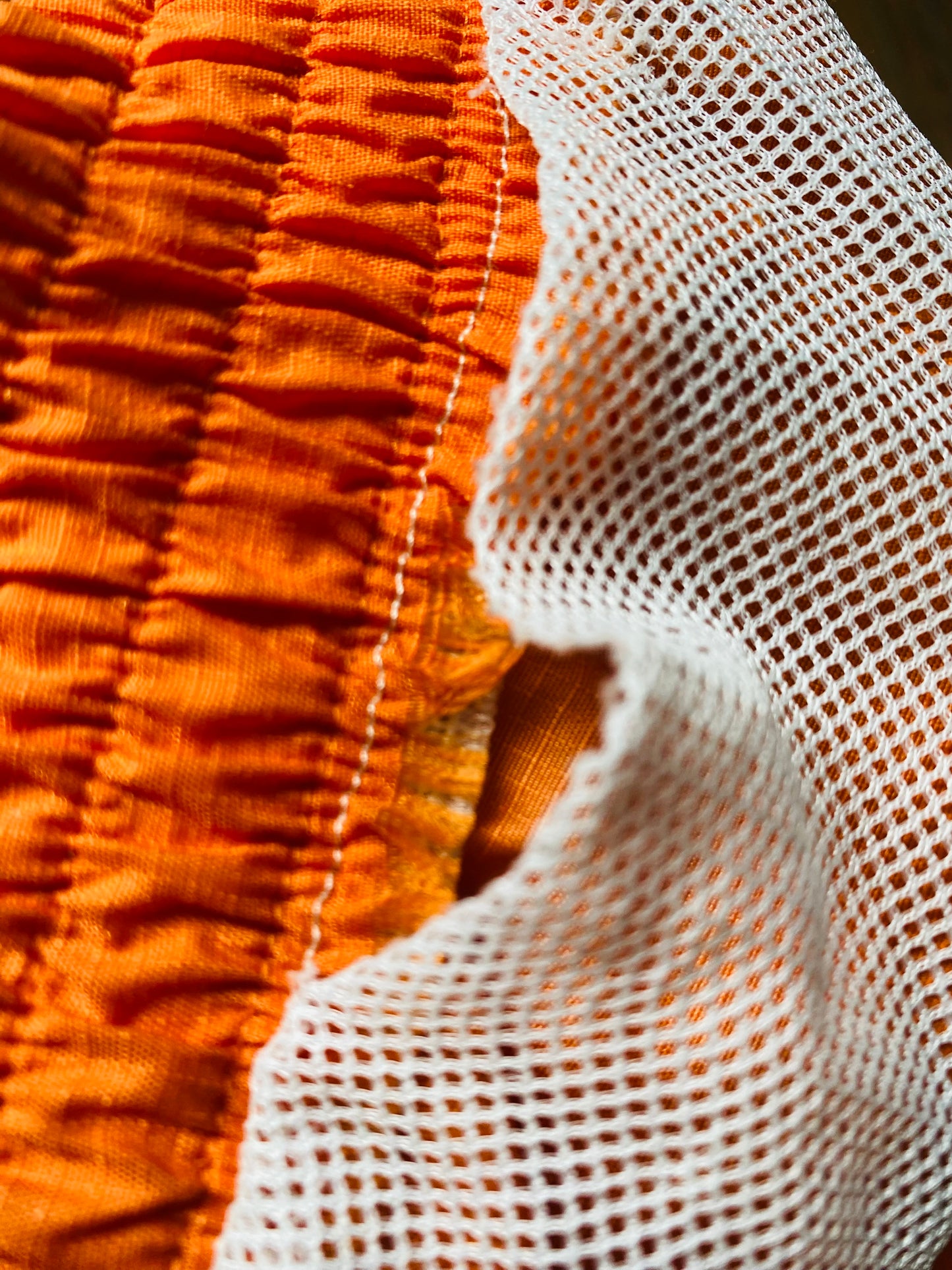 Sample Vintage Starter Zipper Track Pant Orange (Sz XL)