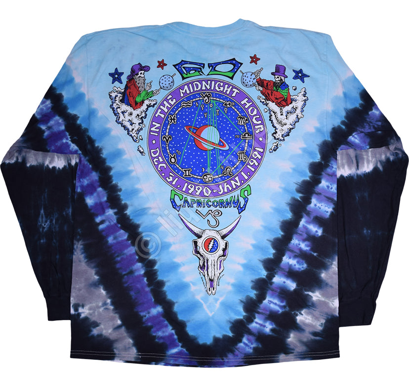 Liquid Blue Grateful Dead Midnight Hour Tye Dye Long Sleeve (New Sz L)
