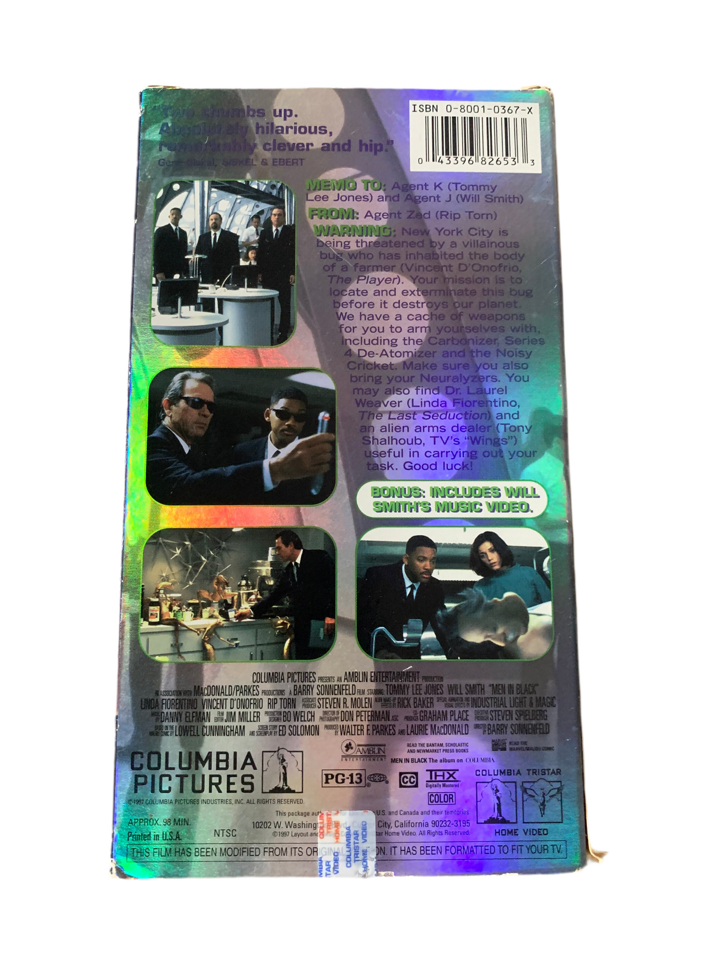 MIB VHS