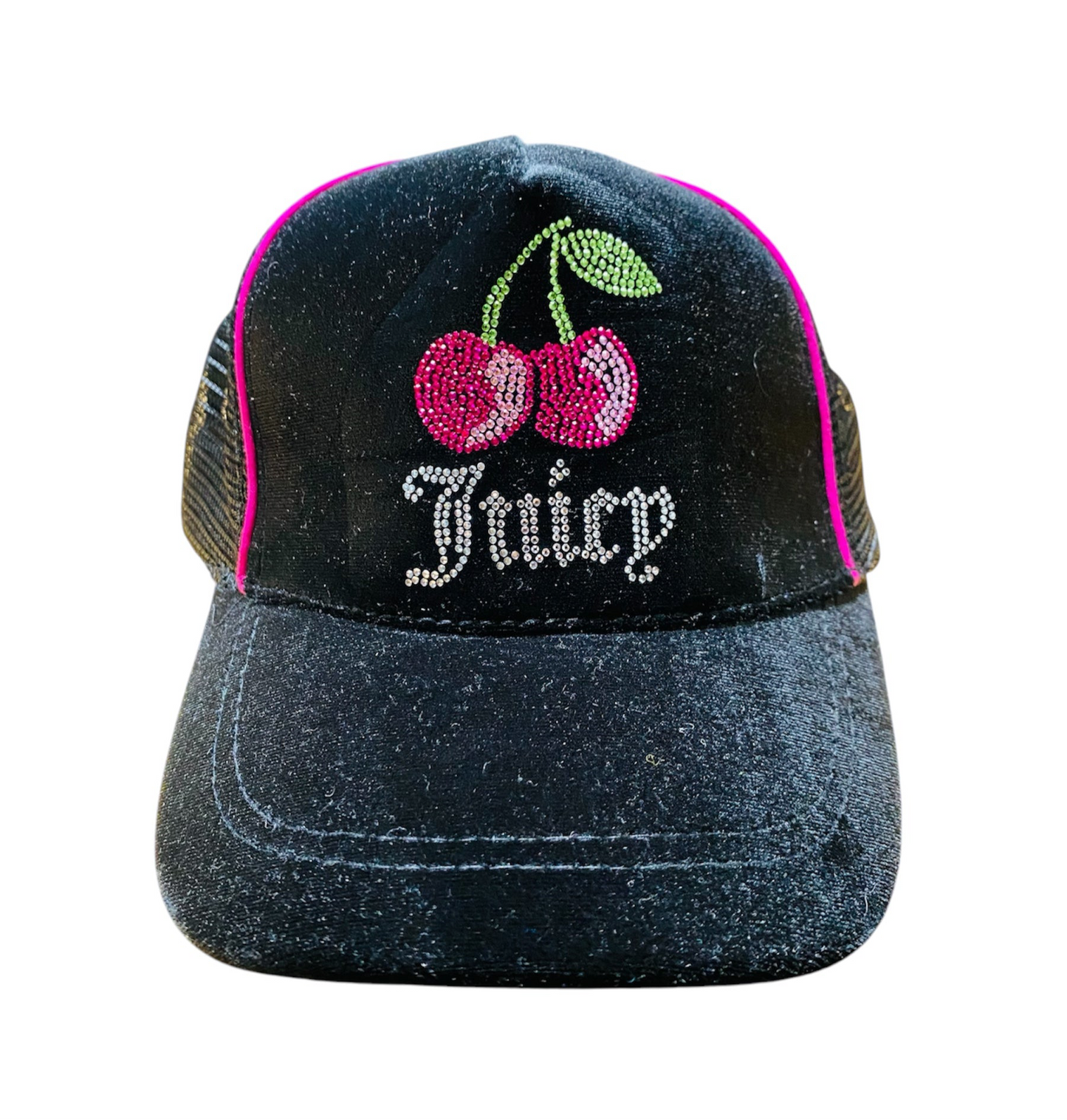 Y2K Juicy Couture Cherry Logo Trucker (New)