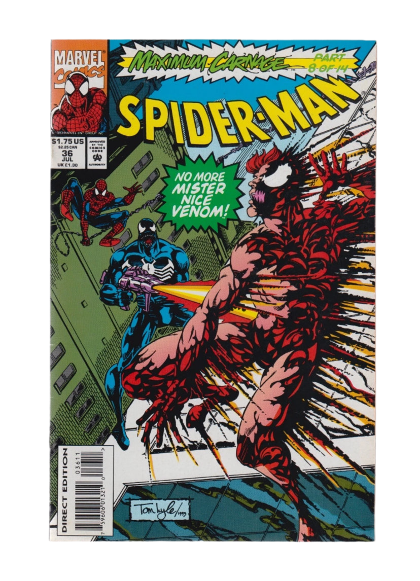 Spider-Man Maximum Carnage #36 Comic Book