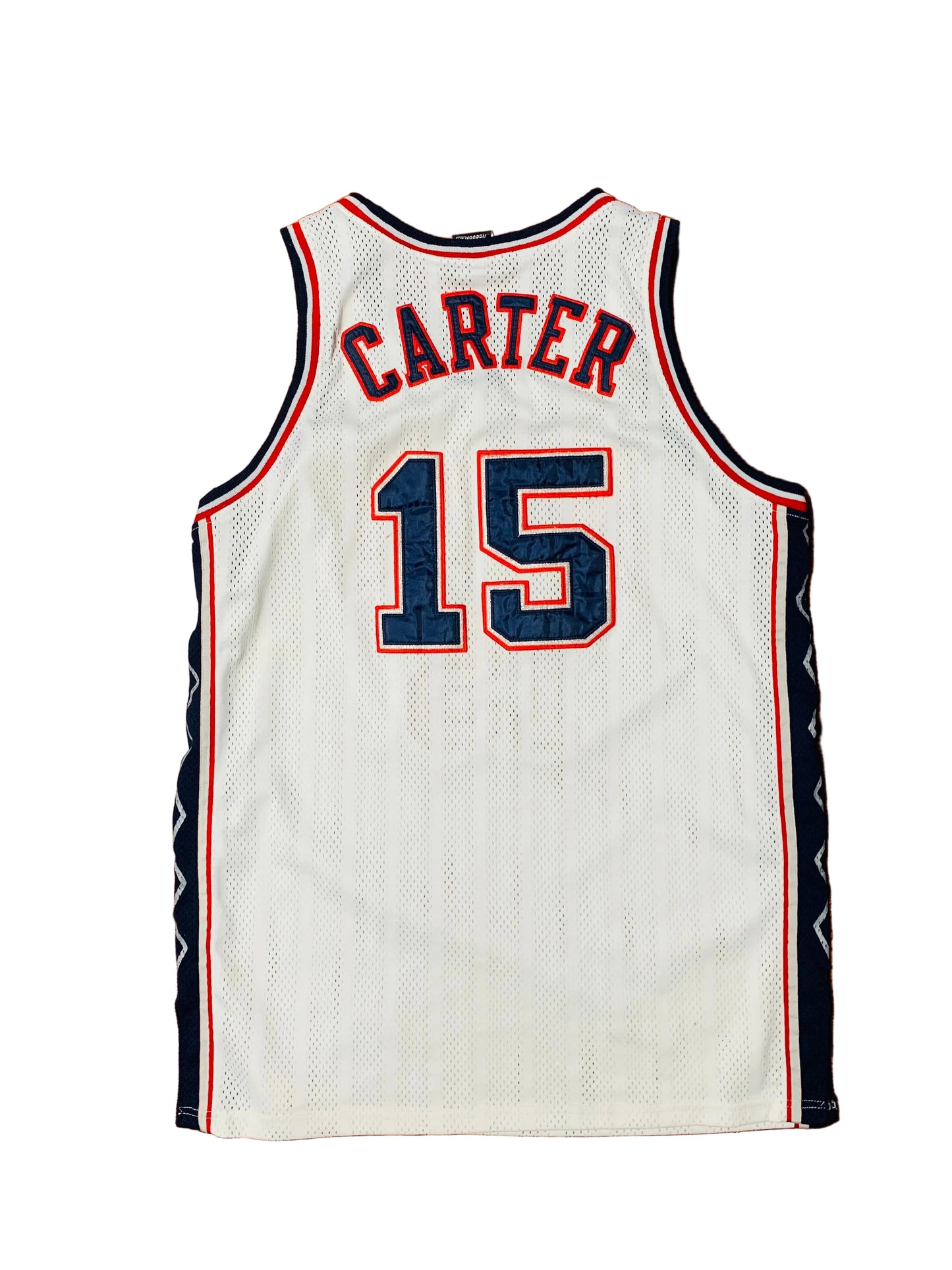 Vintage Reebok NBA NJ Nets Vince Carter Authentic Jersey (Sz 48/XL)