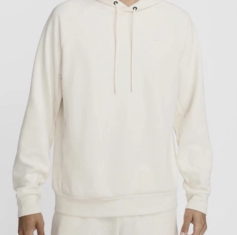 Nike Primary Dri-FIT UV Pullover Hoodie Pale Ivory (New Sz L)