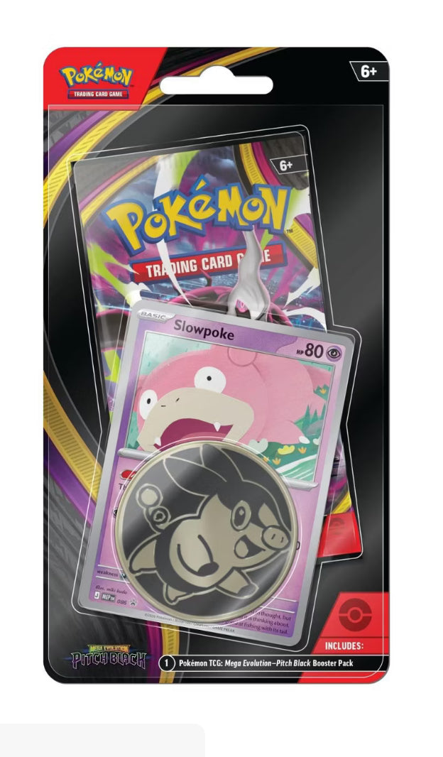Pokémon Pitch Black Checklane Blister Pack (Slowpoke)