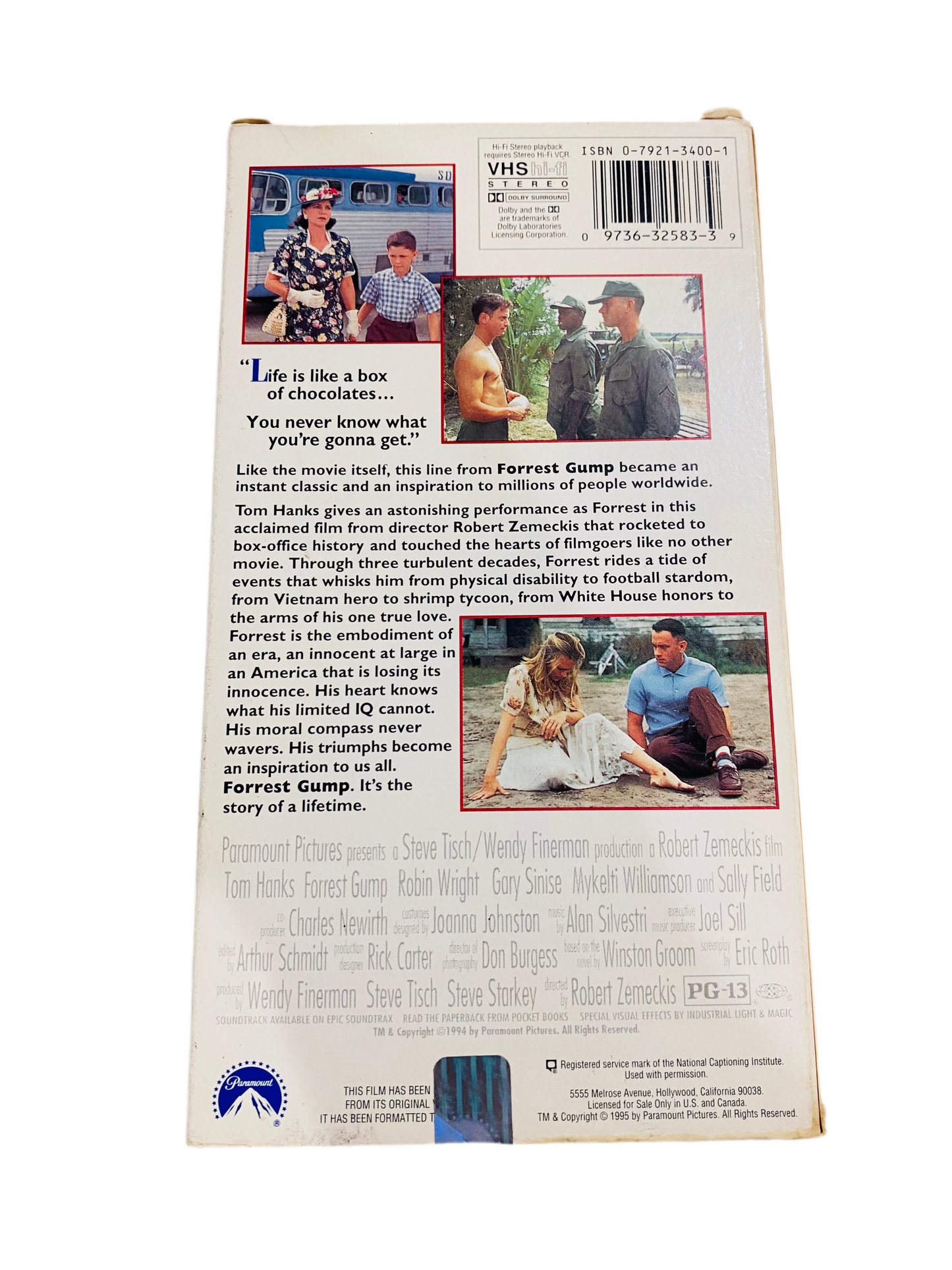 Forrest Gump VHS
