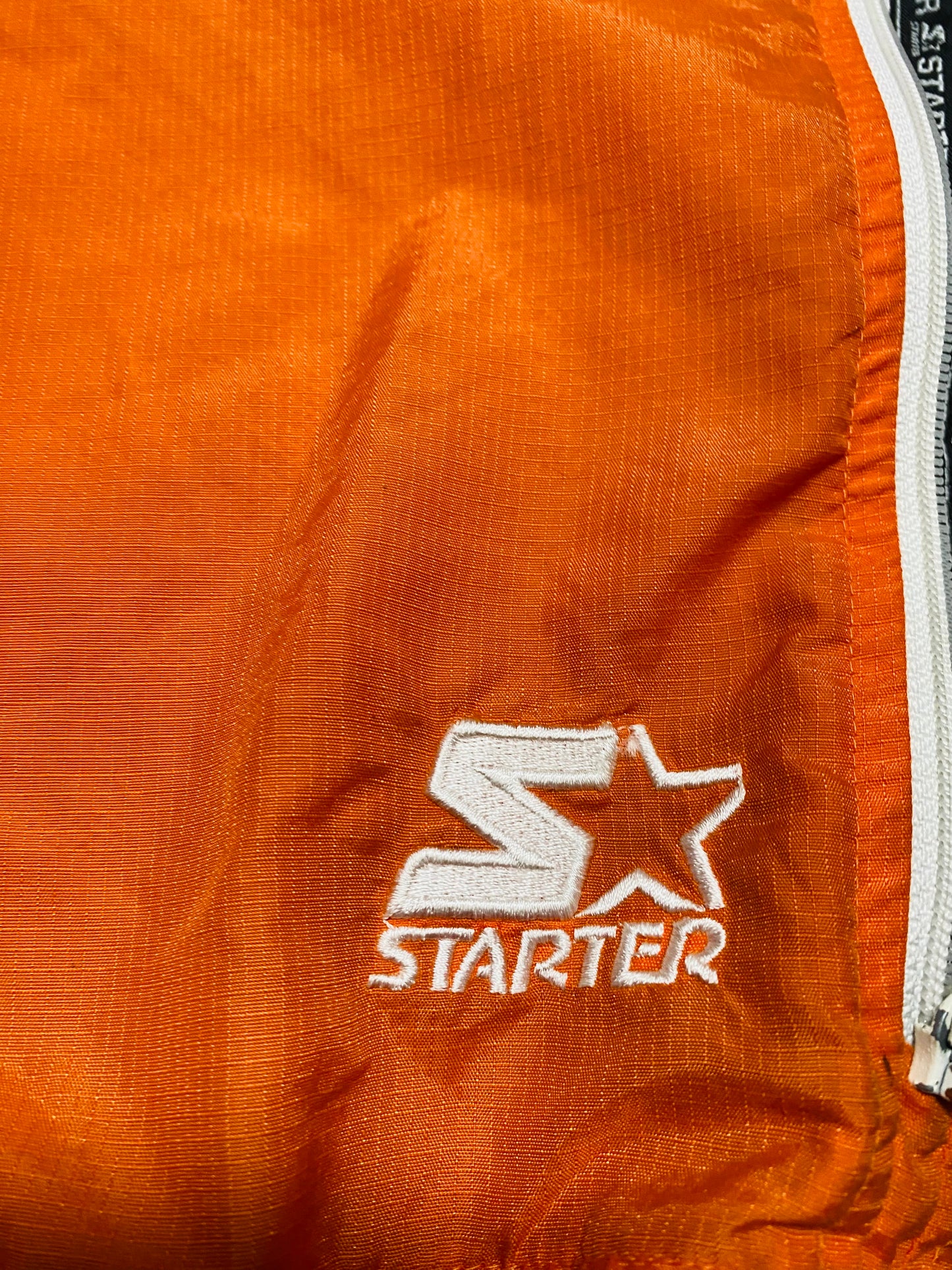 Sample Vintage Starter Zipper Track Pant Orange (Sz XL)