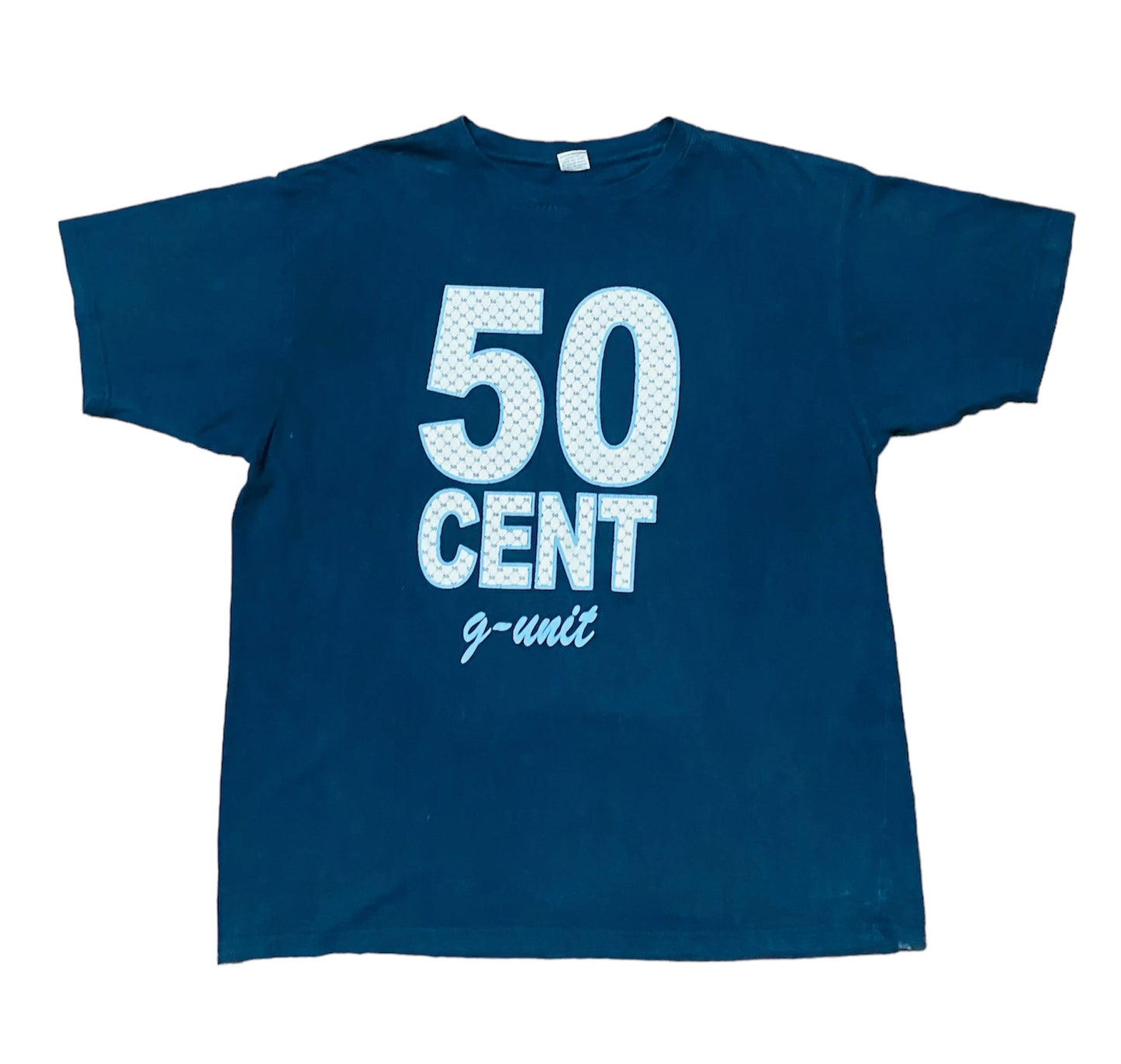 Vintage Y2K 50 Cent Monogram Tee (Sz XXL)
