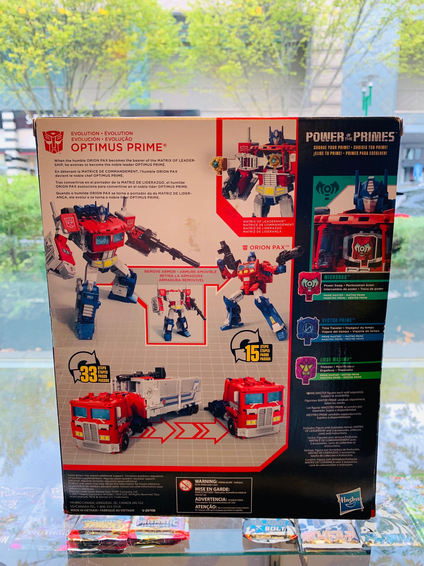 Hasbro Transformers Power Of The Primes Leader Class Optimus Prime Action Figure