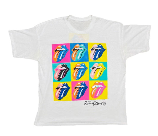 Vintage 1989 Rolling Stones Tour Tee (Sz XL)