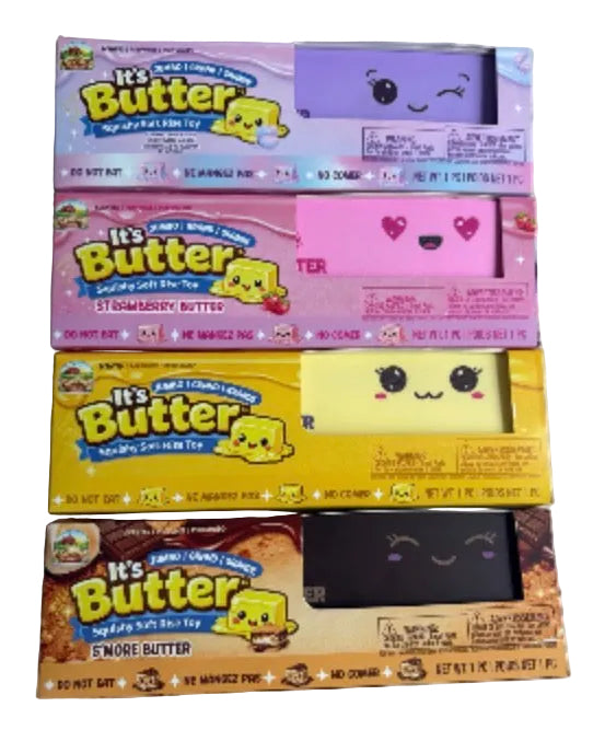 Yellow Squishy Butter Toy