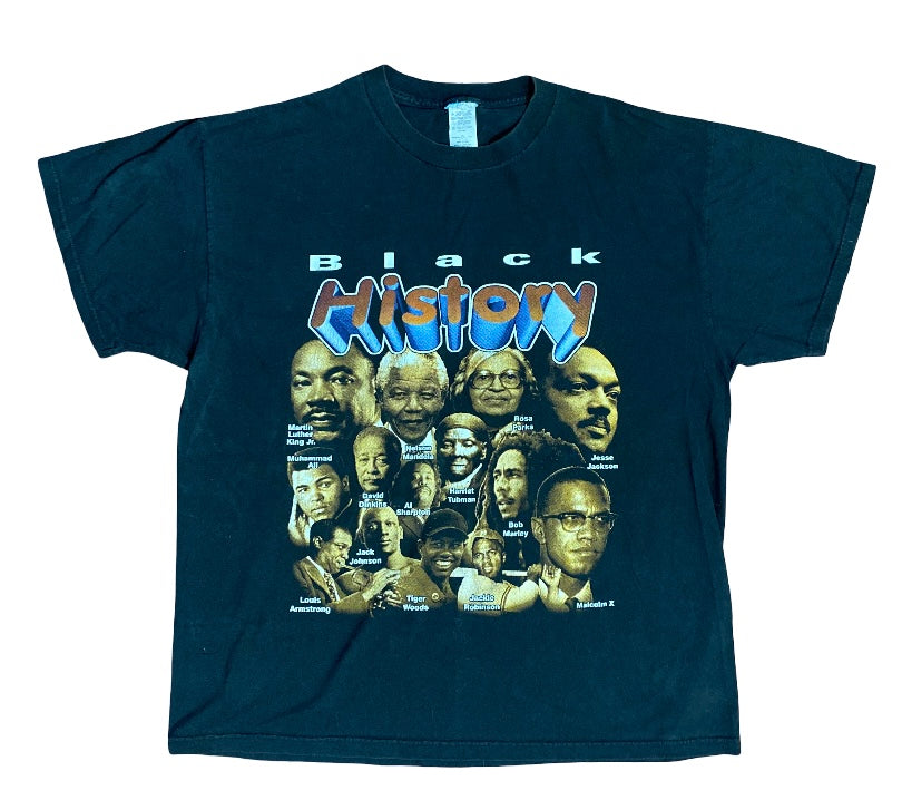 Vintage Black History Icons Tee (Sz XL)
