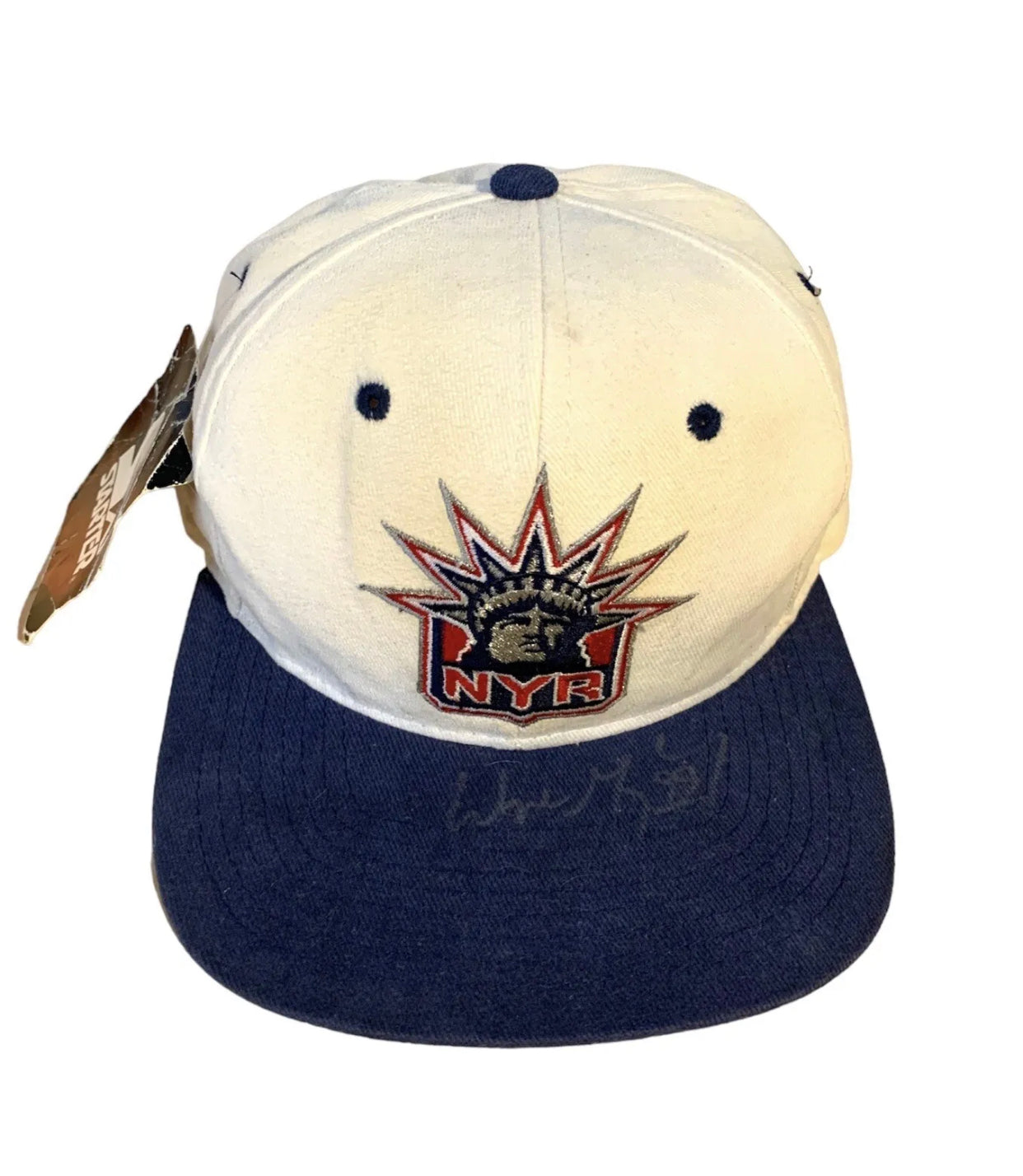 Vintage Autographed Wayne Gretzky Starter SnapBack Upper Deck