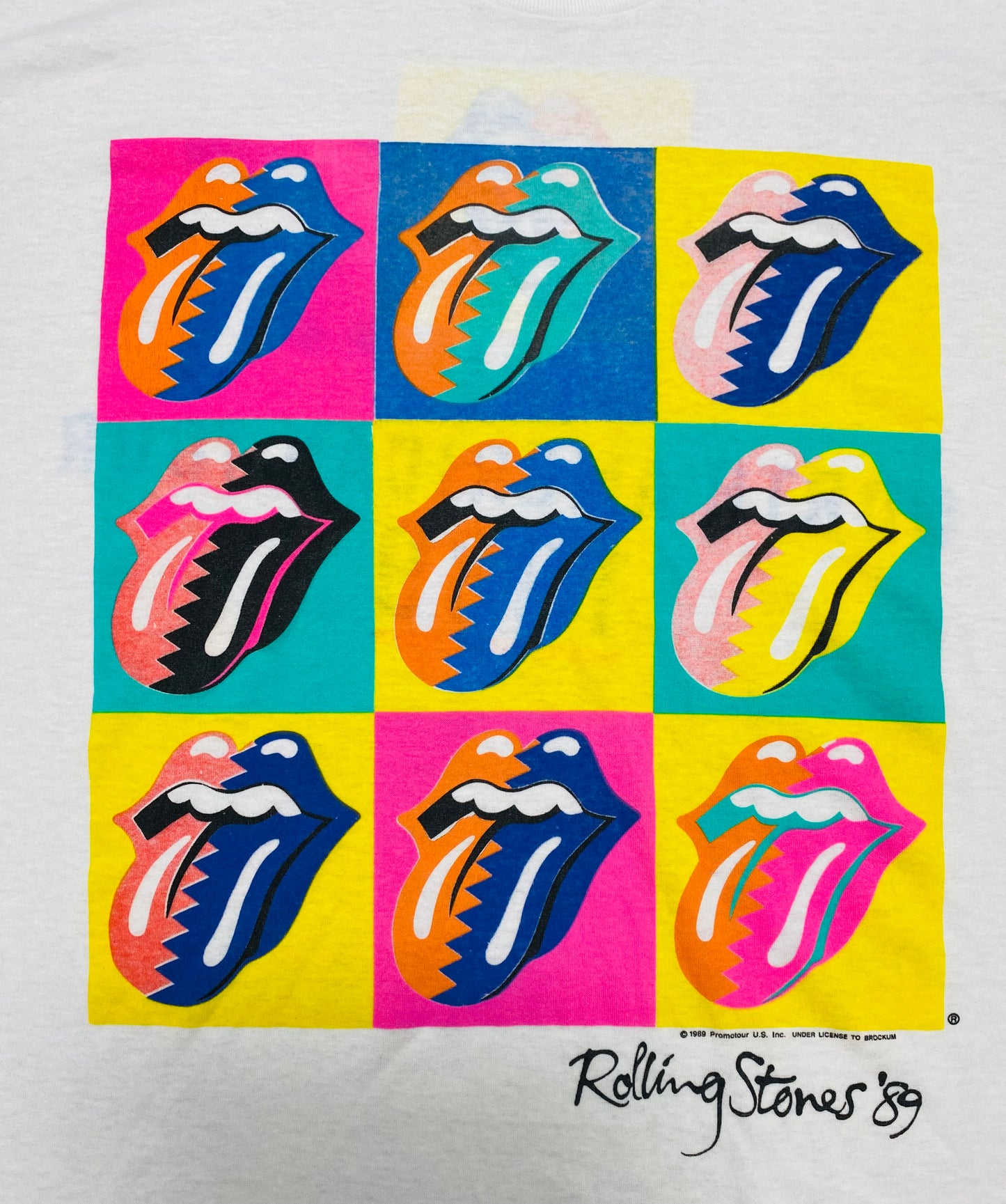 Vintage 1989 Rolling Stones Tour Tee (Sz XL)