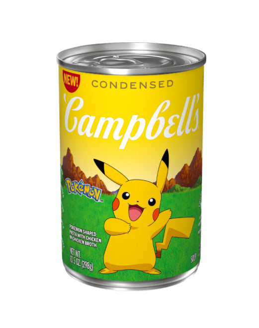 Campbell’s X Pokèmon Pikachu Condensed Soup