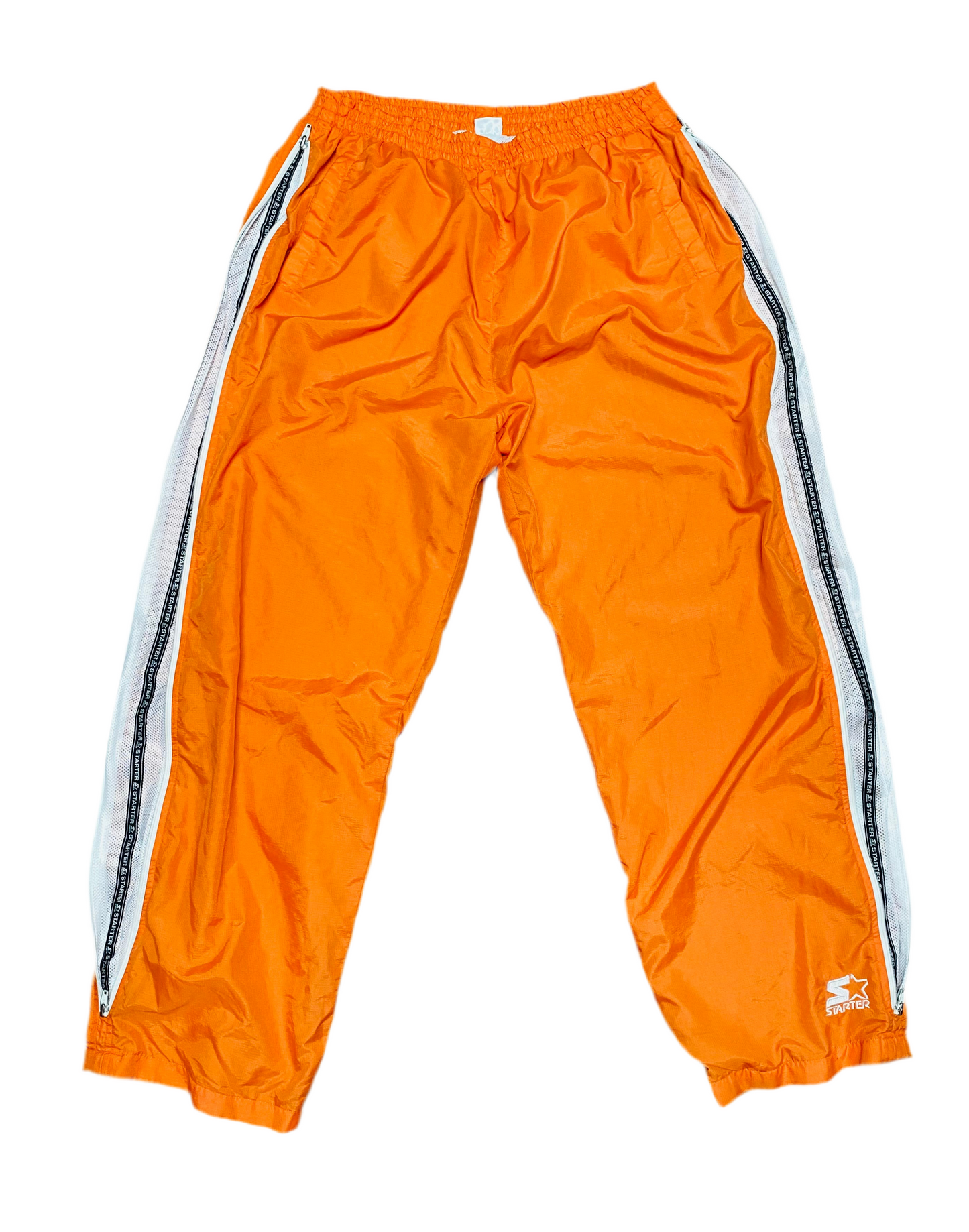 Sample Vintage Starter Zipper Track Pant Orange (Sz XL)