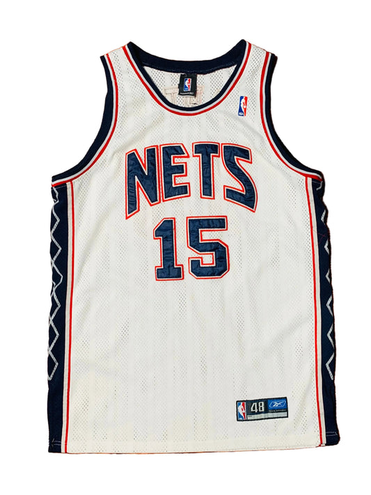 Vintage Reebok NBA NJ Nets Vince Carter Authentic Jersey (Sz 48/XL)