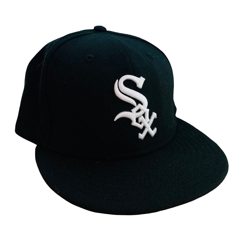 New Era White Sox Pink Brim (Sz 7 1/4)