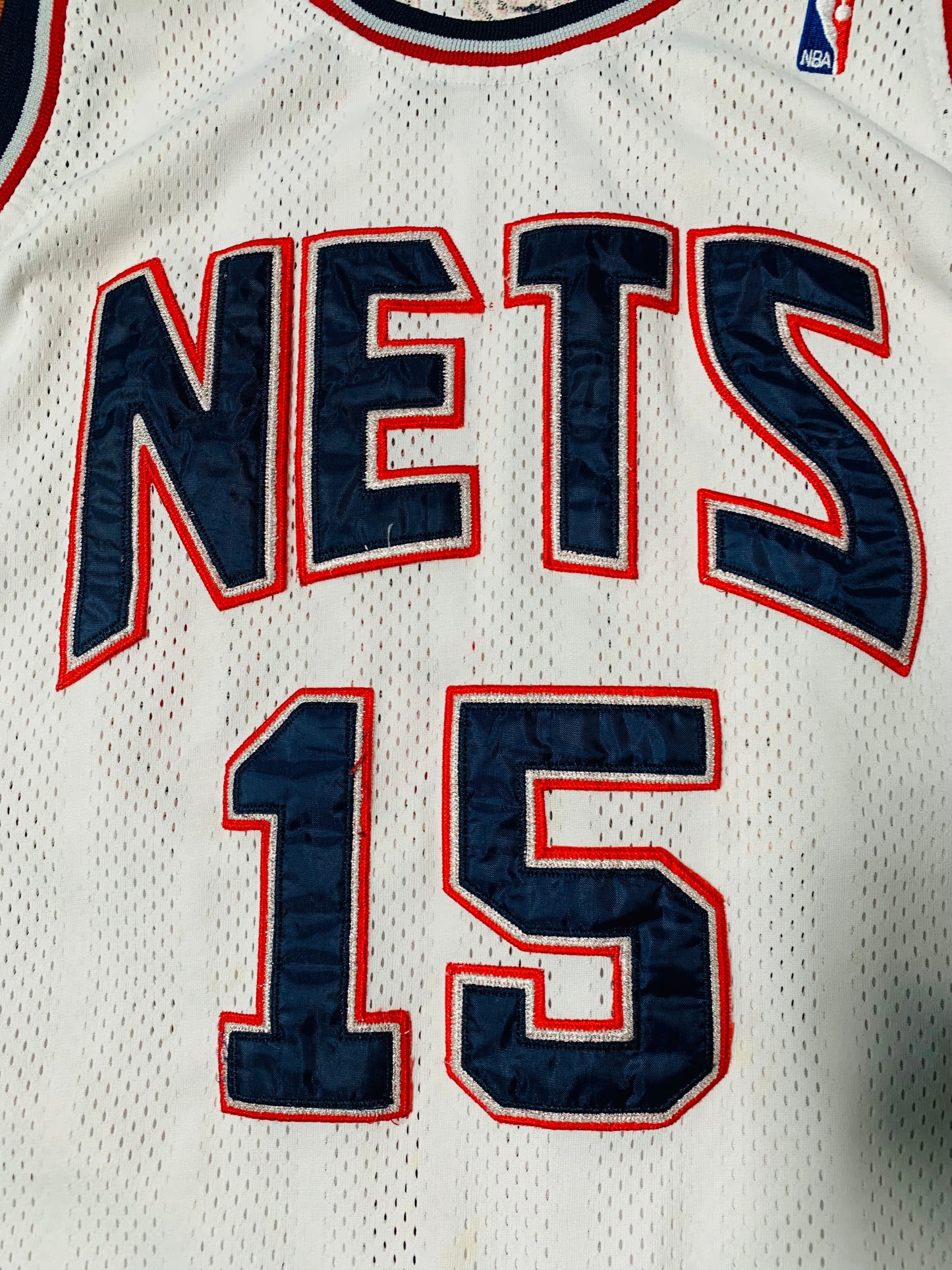 Vintage Reebok NBA NJ Nets Vince Carter Authentic Jersey (Sz 48/XL)