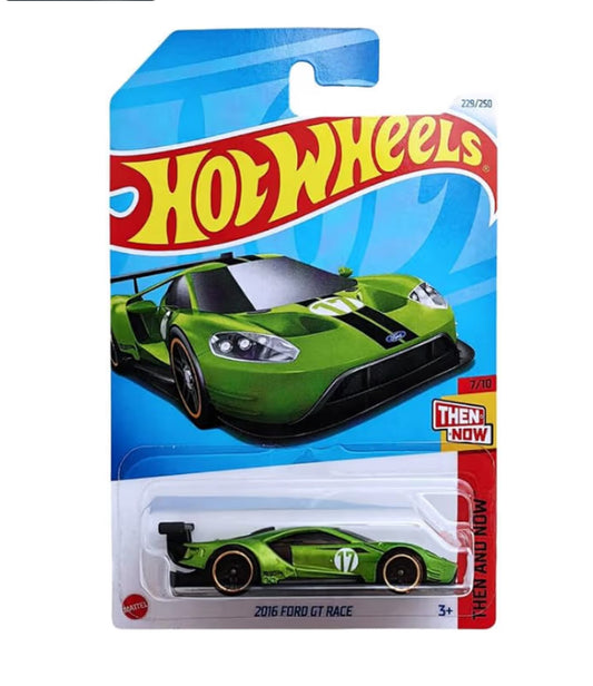 Hot Wheels 2016 Ford GT Race (Green)