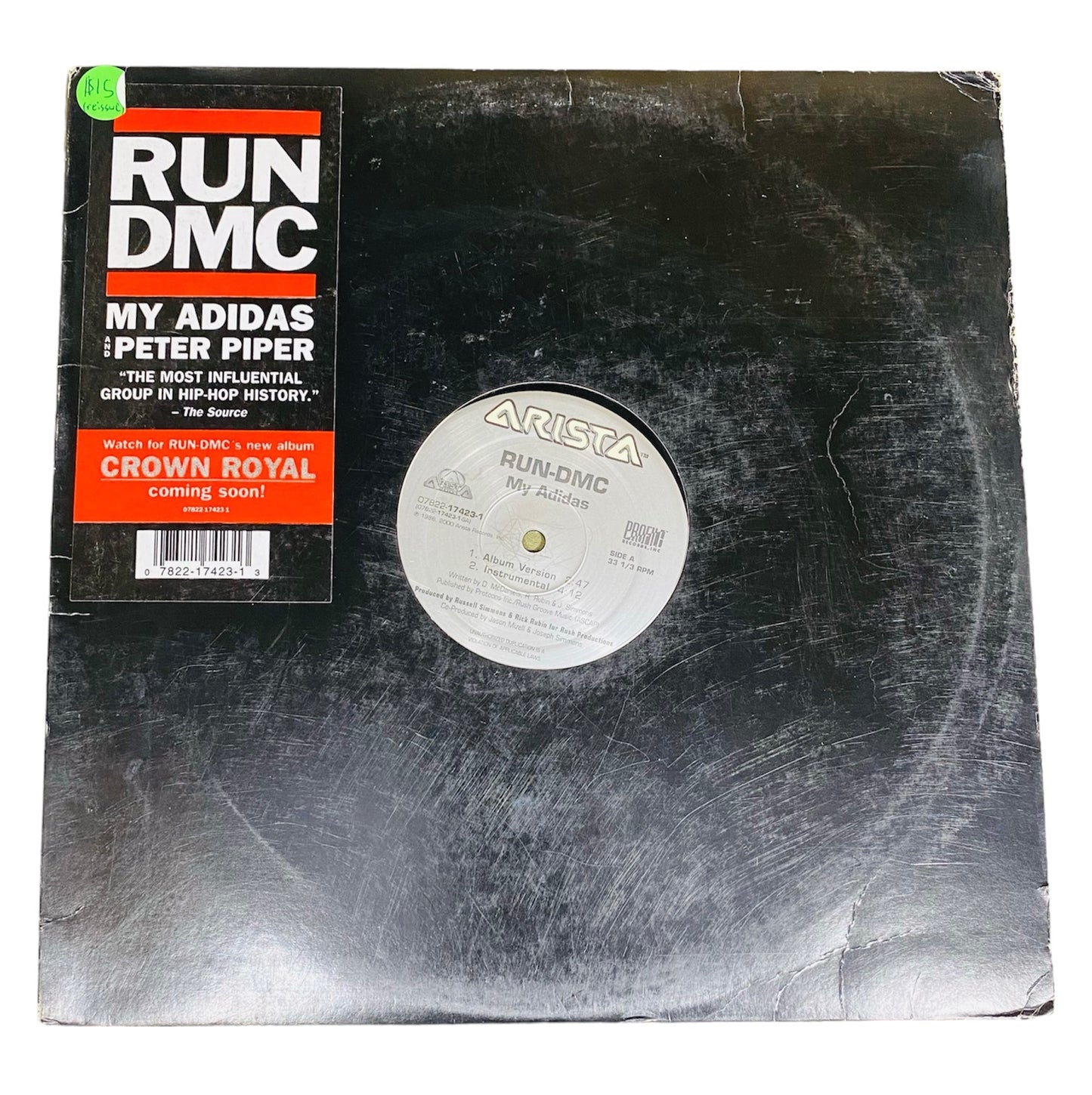 Run DMC My Adidas Vinyl