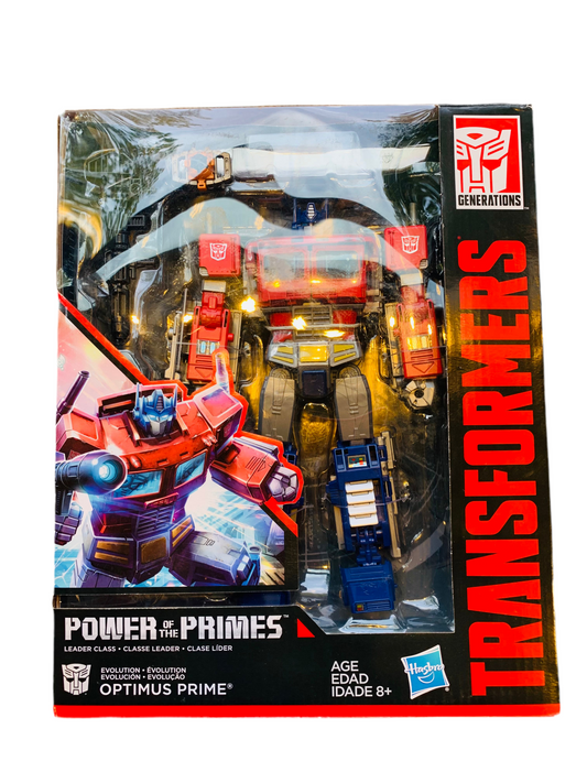 Hasbro Transformers Power Of The Primes Leader Class Optimus Prime Action Figure