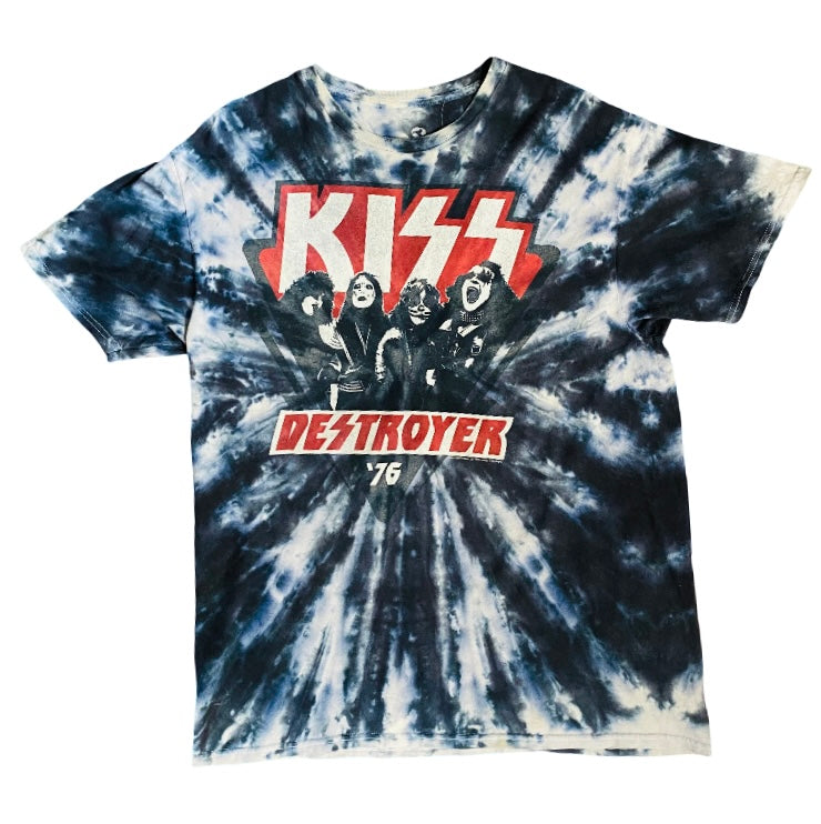 Liquid Blue Kiss Destroyer Tee (Sz L)