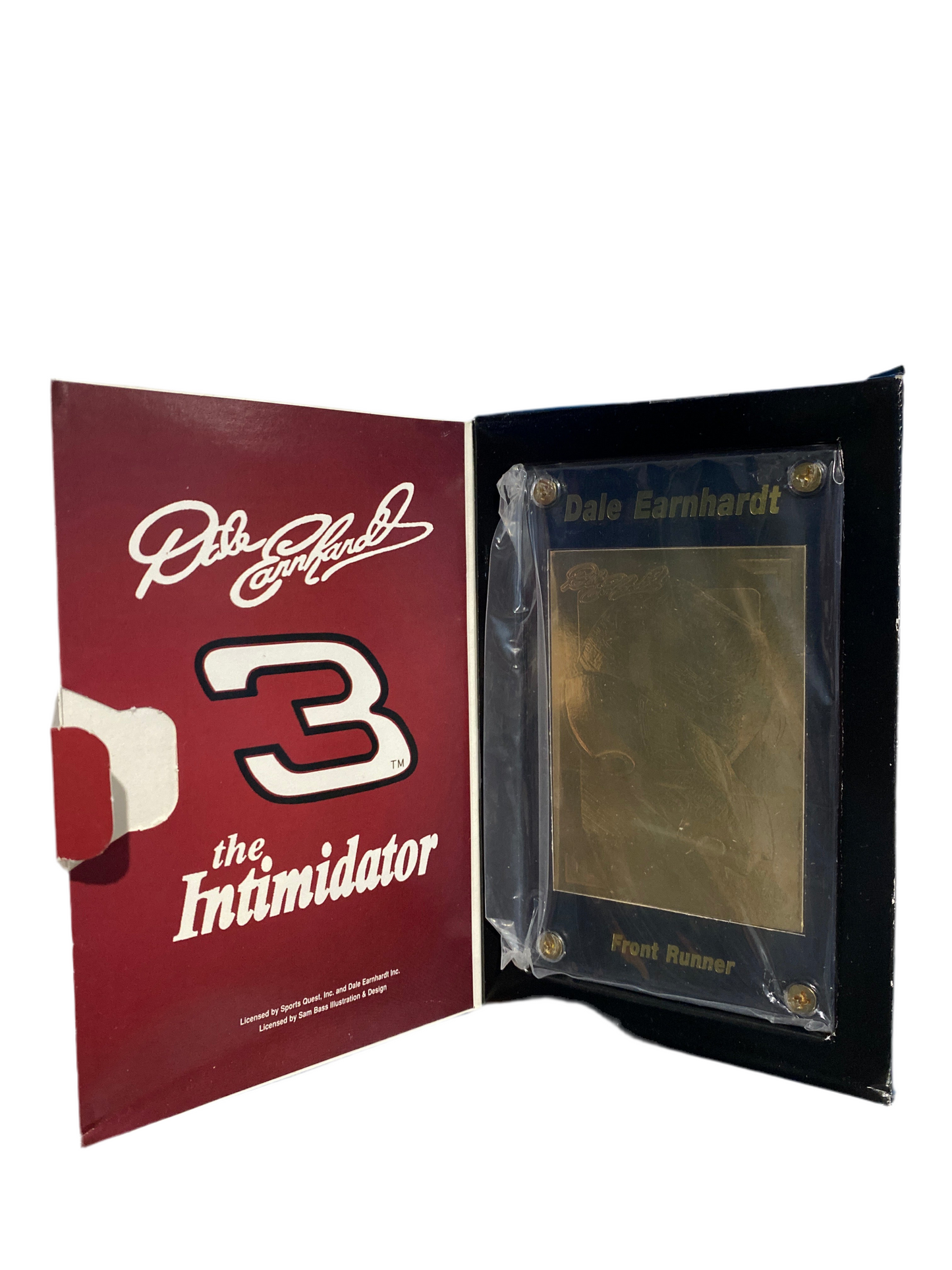 Vintage Dale Earnhardt 22k Gold Foil Card