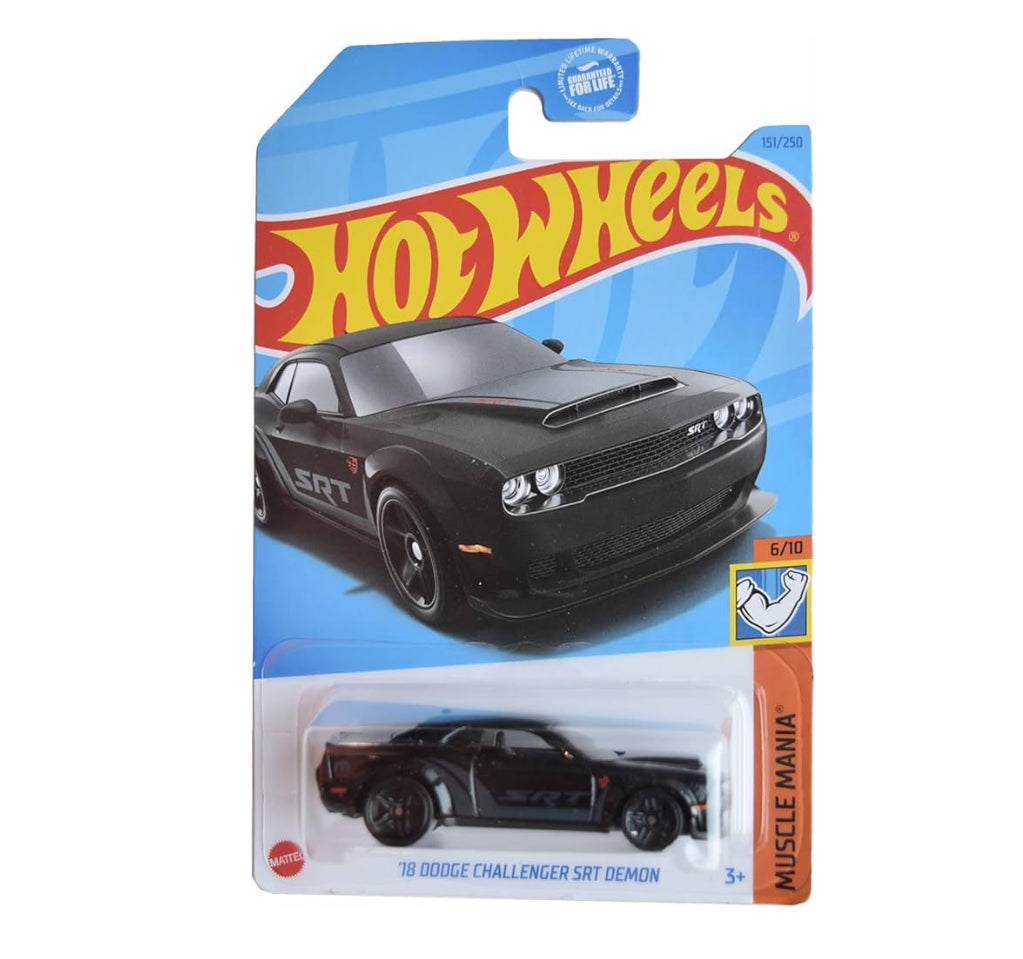 Hot Wheels 18’ Dodge Challenger SRT Demon