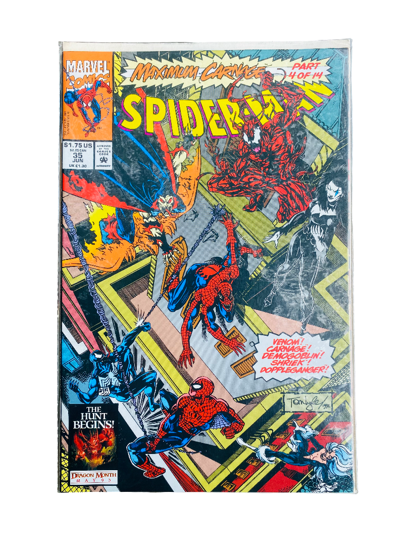 Spider-Man Maximum Carnage #35 Comic Book