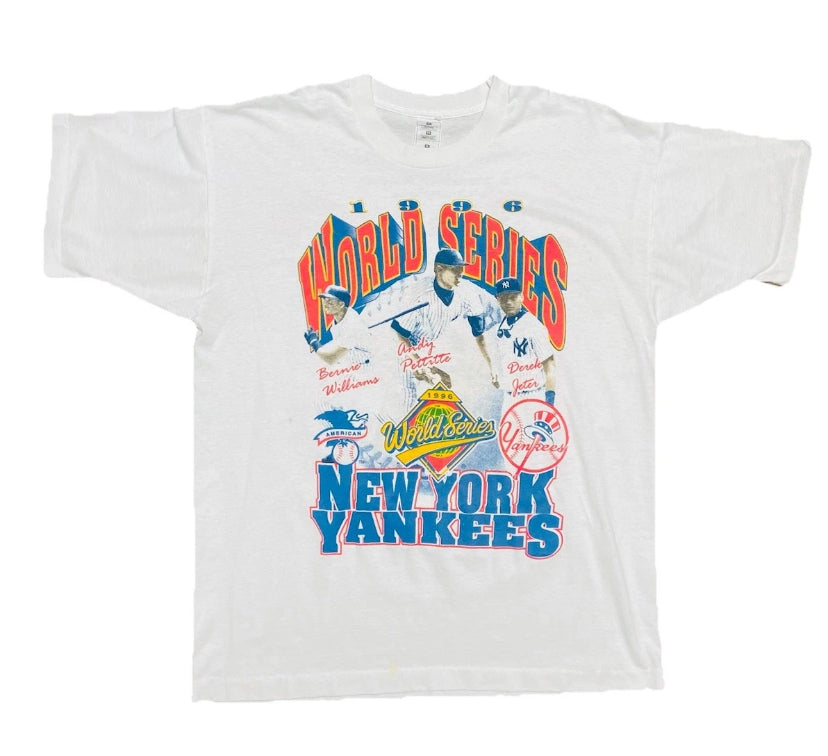 Vintage Yankees 96’ Championship Tee (Sz XL)