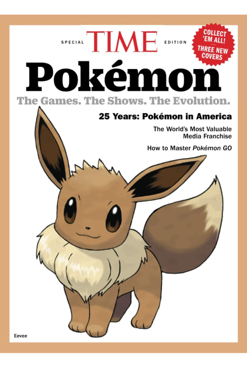 Pokémon Time Magazine Eevee Cover (Pre-Owned)