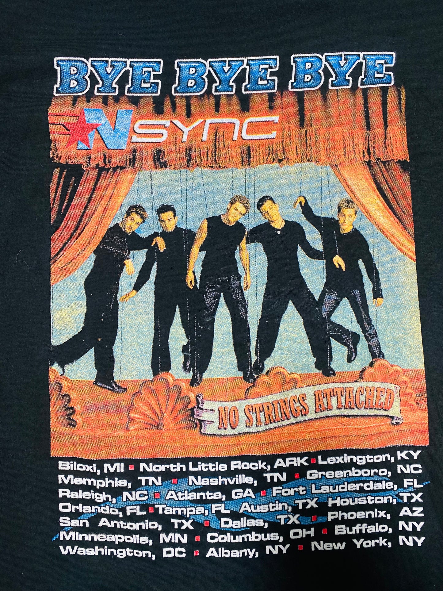 Vintage *NSYNC No Strings Attached Rap Tee (Sz L)