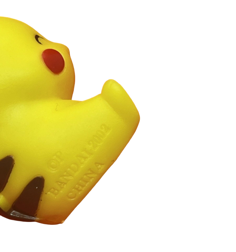 Vintage Bandai Pokémon Pikachu Pocket Monster 2" Mini Figure (2002)