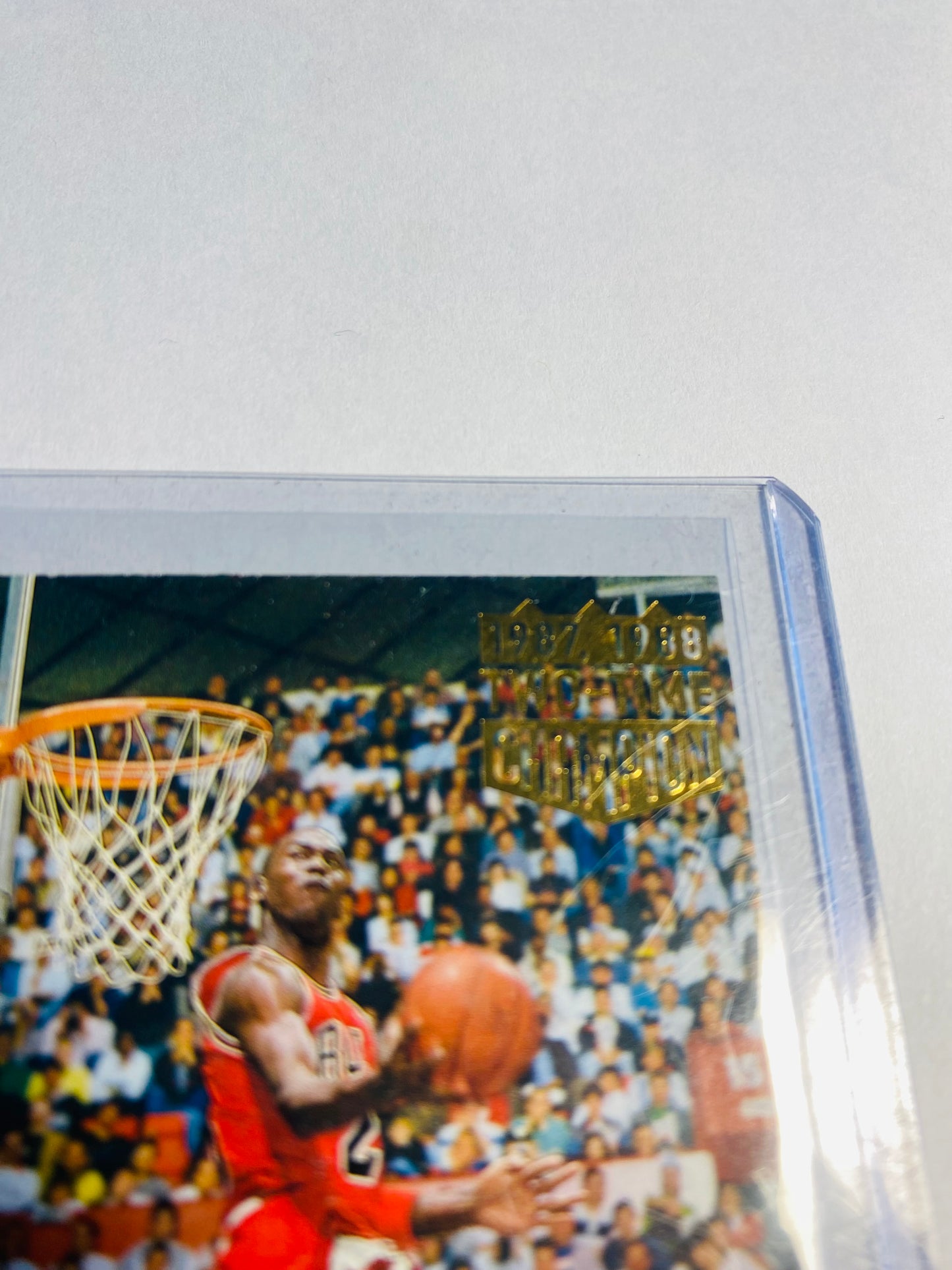Vintage 1992-93 Upper Deck Michael Jordan IN YOUR FACE #453