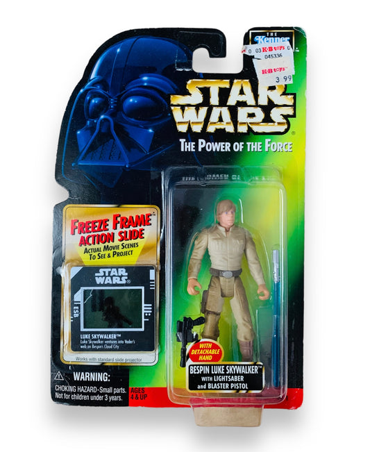 Star Wars Power of the Force Freeze Frame Bespin Luke Skywalker