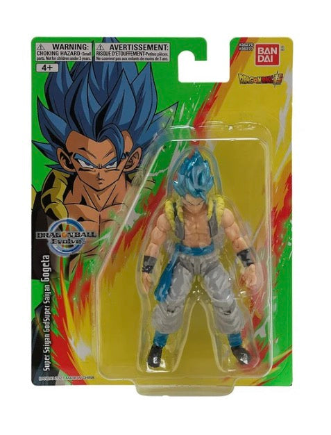 Dragon Ball Evolve GodSuper Saiyan Gogeta Figure 5”